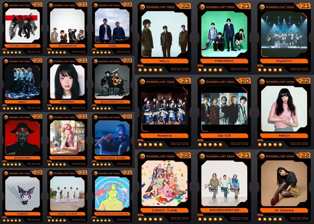 WONDERLIVET 2026 official poster with the three-day lineup at KINTEX. Source: WONDERLIVET official